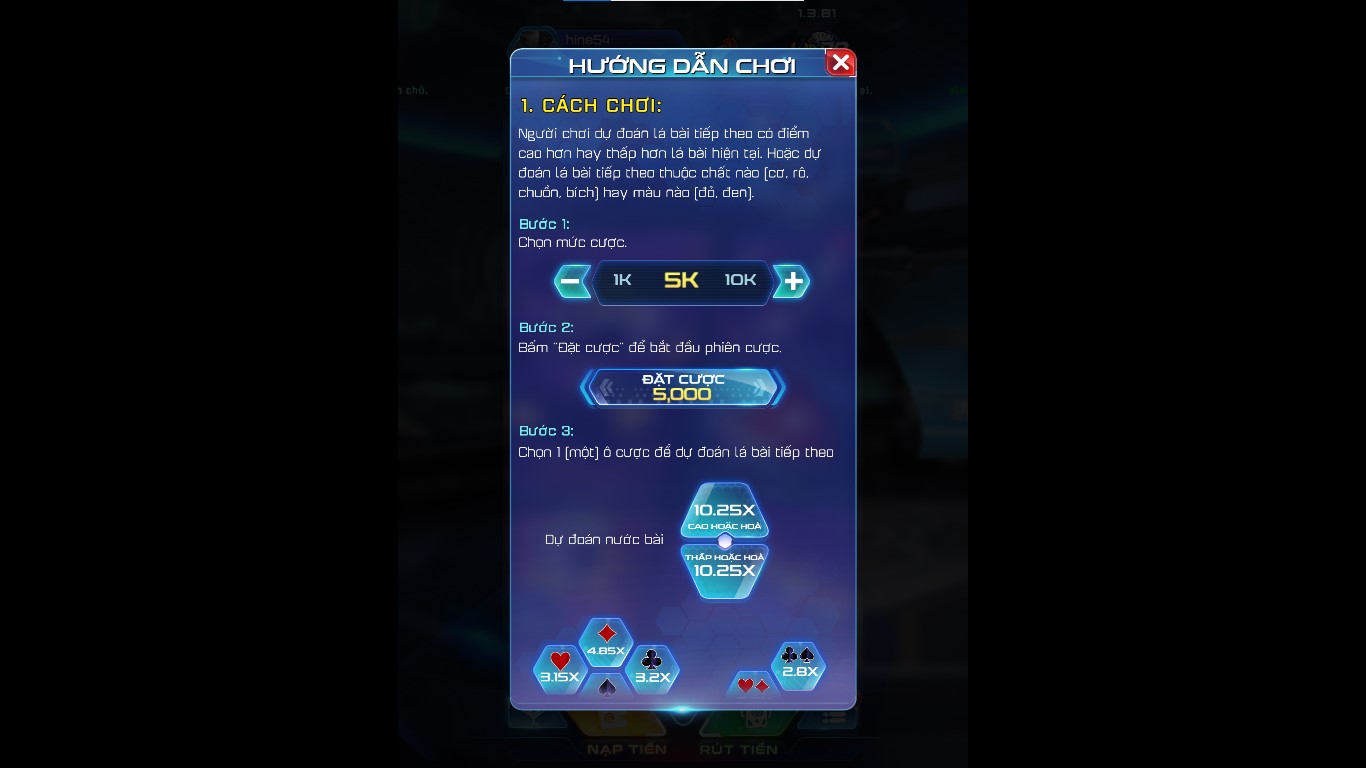 Cao Thấp 52 Win79 Club