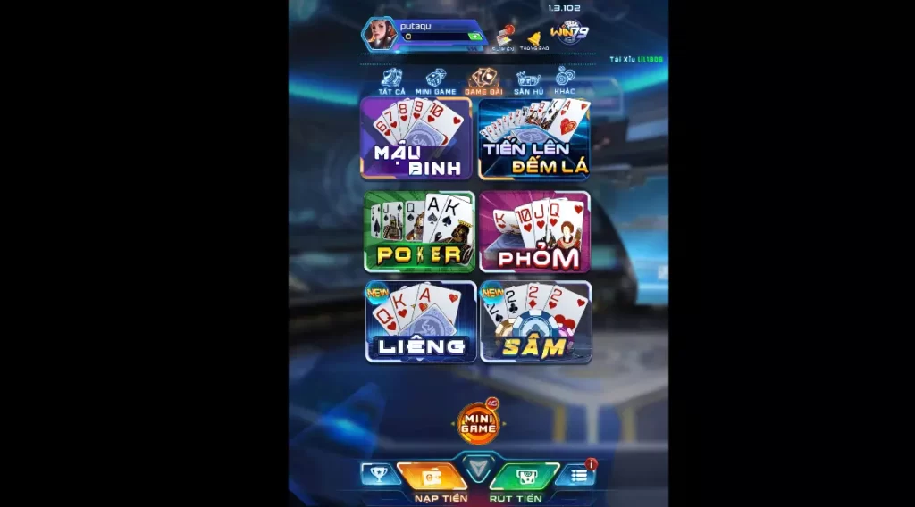 Game đánh bài tại Link tải Win79